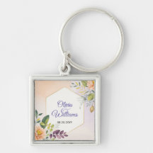 Plantilla de Invitación de Boda Floral Elegante