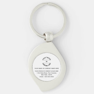 Llavero Plantilla en Blanco Personalizada