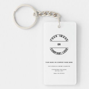 Llavero Plantilla en Blanco Personalizada