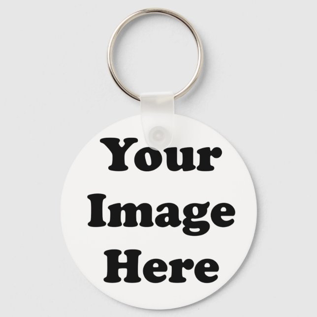 Llavero Plantilla en blanco personalizado (Anverso)