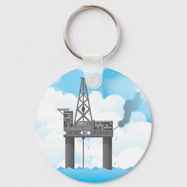 Llavero Plataforma petrolífera (Anverso)