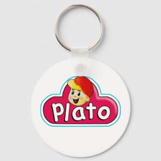Llavero Plato Keychain
