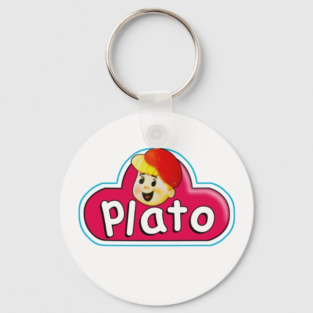 Llavero Plato Keychain (Anverso)