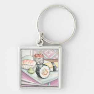 Llavero Platón de suhi surtido con palillos