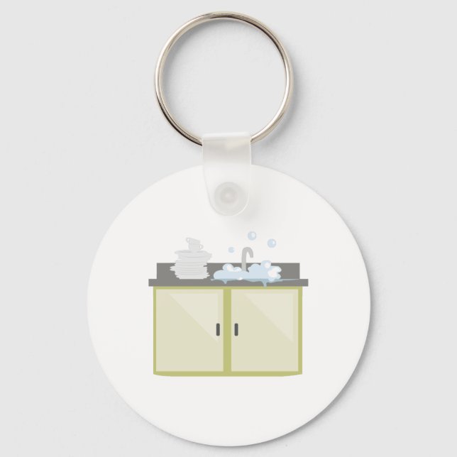 Llavero Platos limpios (Anverso)