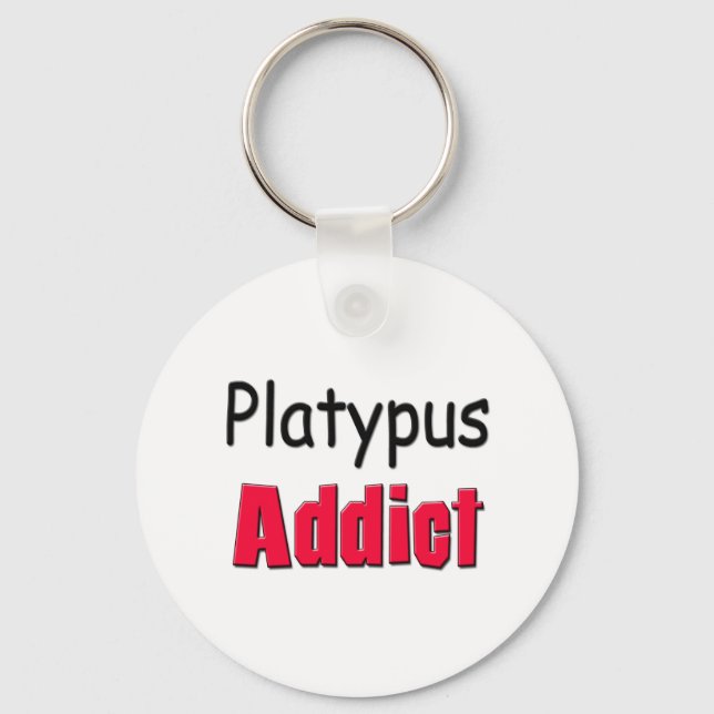 Llavero Platypus Addict (Anverso)