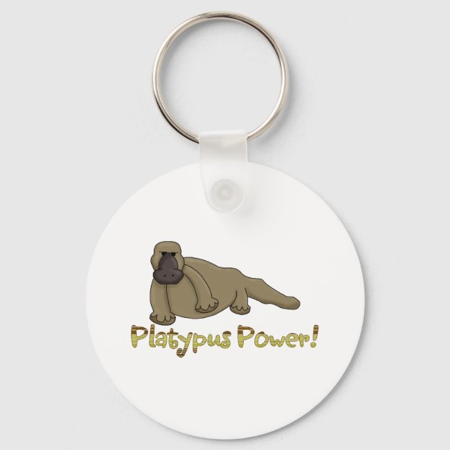 Llavero Platypus Power (Anverso)