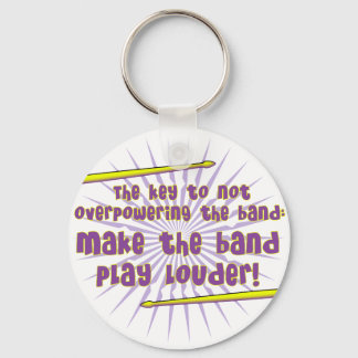 Llavero Play Louder Keychain