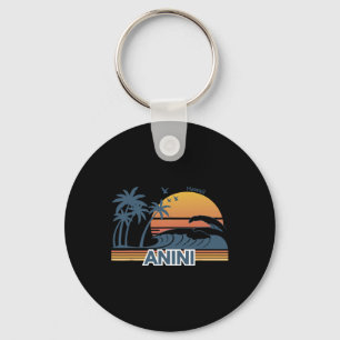 Llavero Playa Anini Hawaii Hombres Mujeres Vacaciones Vera