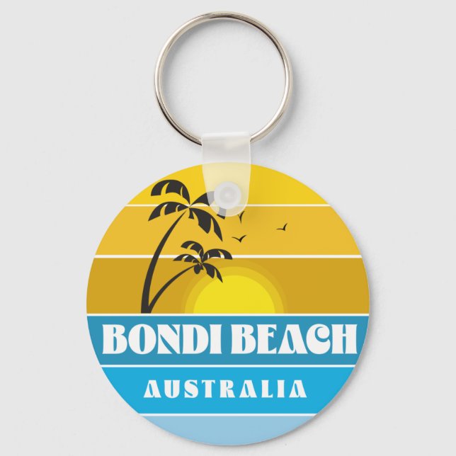 Llavero Playa Bondi Australia (Anverso)