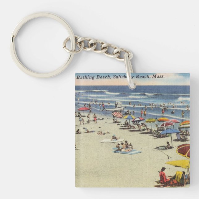 Llavero Playa de baño, Salisbury, Escena de MAMÁES - Vinta (Frente)