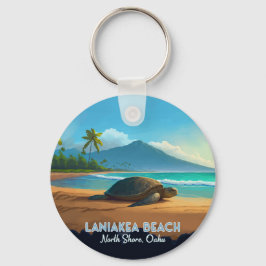 Llavero Playa de Laniakea Haleiwa Oahu Hawaii