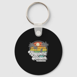 Llavero Playa de Newport Beach California Ca Surfing Retro