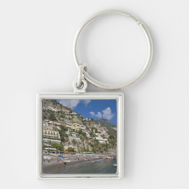 Llavero Playa de Positano, Campania, Italia (Frente)