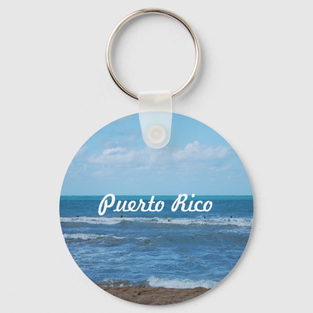Llavero Playa de Puerto Rico (Anverso)