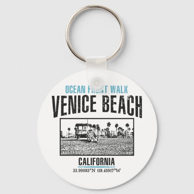 Llavero Playa de Venecia (Anverso)