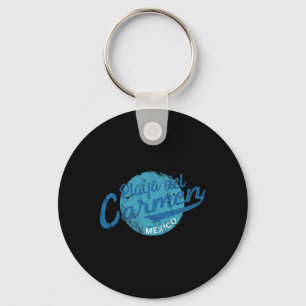 Llavero Playa Del Carmen Vintage Retro México T Shirt