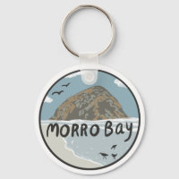 Playa del Ilustracion de Morro Bay Central Califor