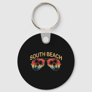 Llavero Playa del Sur de Miami Hombres Mujeres Souvenir Ta