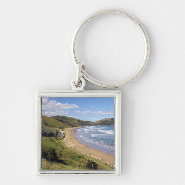 Llavero Playa Makorori cerca de Gisborne, Eastland, New (Frente)