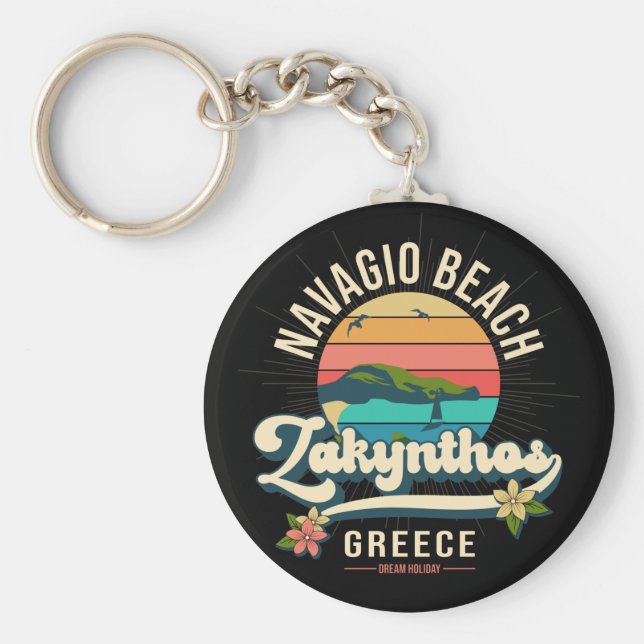 Llavero Playa Navagio, Zakynthos, Grecia (Frente)