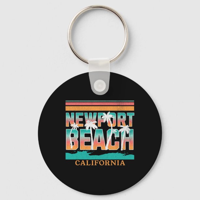 Llavero Playa Newport _3  (Anverso)