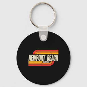 Llavero Playa Newport California Ca Ciudad Vintage