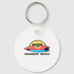 Llavero Playa Ogunquit Maine Surfboard Playa Surfing