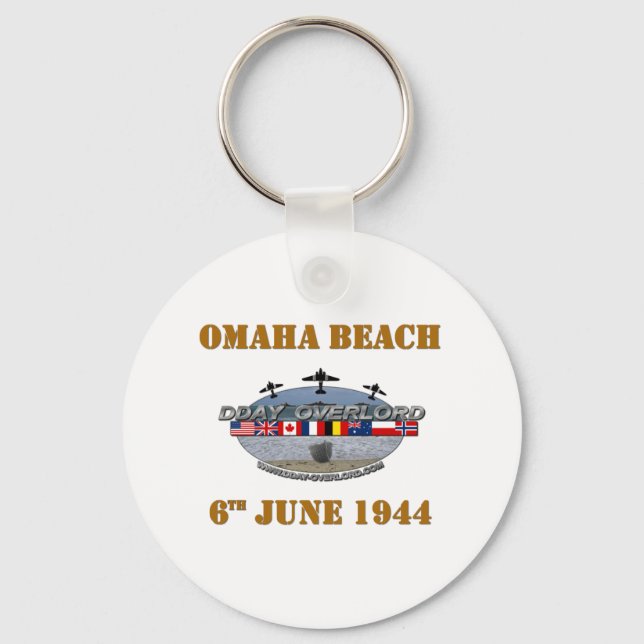 Llavero Playa Omaha 6 de junio de 1944 (Anverso)