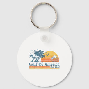 Llavero Playa Retro Vintage Del Golfo De Eeuu América Est 