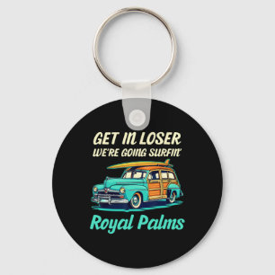 Llavero Playa Royal Palms California Surf Mujeres Hombres