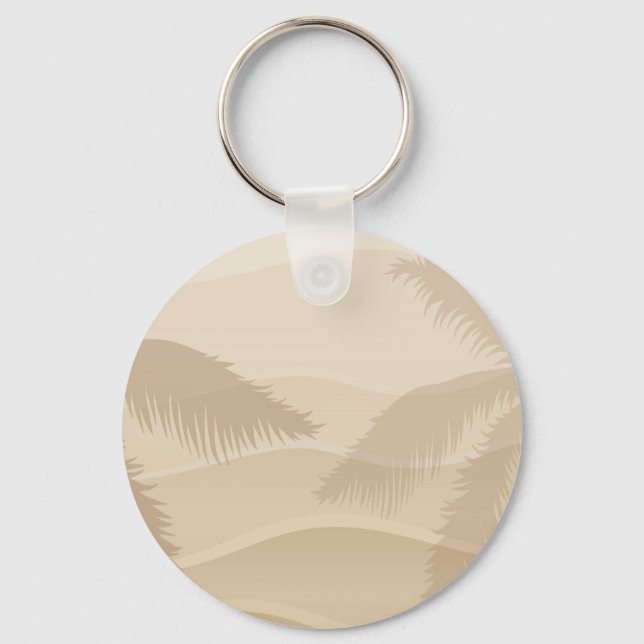 Llavero Playa Tropical (Anverso)