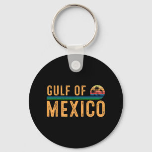 Llavero Playa Vintage Del Golfo De México - Puerto Del Gol
