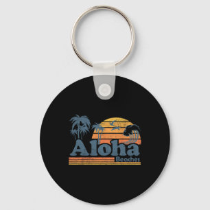 Llavero Playas Aloha Hawái Surf de Playa Vintage Retro H