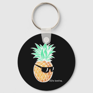 Llavero Playas Aloha Piña Verano Playa Tropical Vaca
