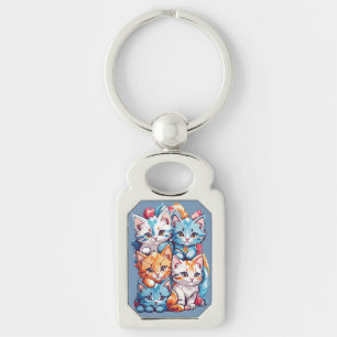Llavero Playas de Kawaii Kitties
