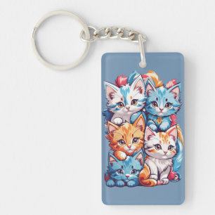 Llavero Playas de Kawaii Kitties