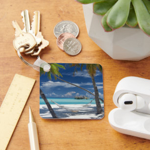 Llavero Playas tropicales   Sandy Beach, Maldivas