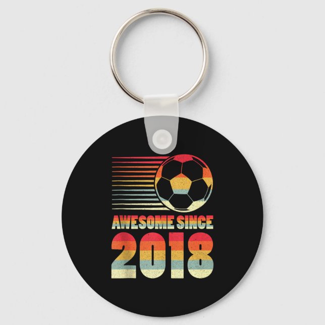 Llavero Playera sin Mangas de Cumpleaños 8 de Fútbol Incre (Anverso)