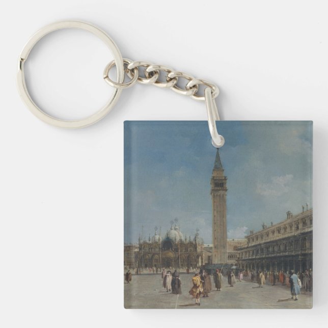 Llavero Plaza San Marco (Frente)