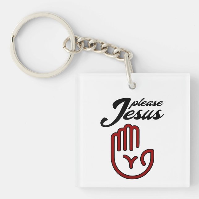Llavero Please Jesus (Frente)