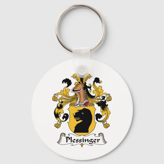Llavero Plessinger Family Crest (Anverso)