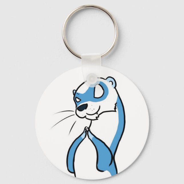 Llavero Plotting Ferret Keychain (Anverso)