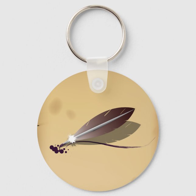 Llavero Pluma (Anverso)