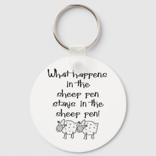 Llavero Pluma de oveja