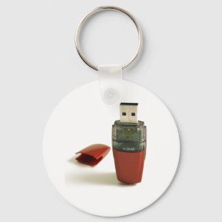 Llavero Pluma flash USB