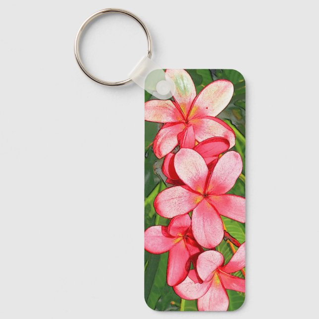 Llavero plumeria (Anverso)