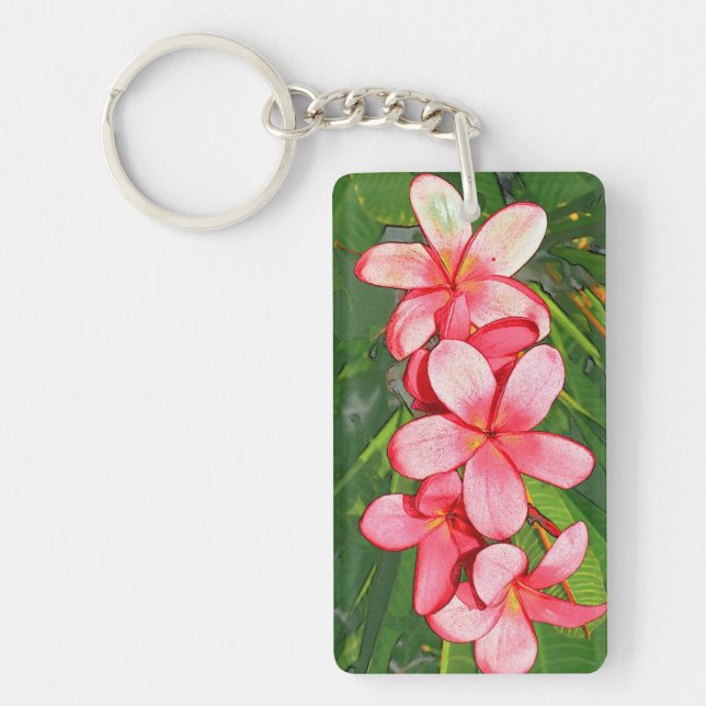 Llavero Plumeria (Frente)