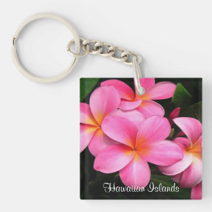 Llavero Plumeria Keychain