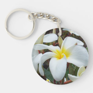 Llavero Plumeria Keychain